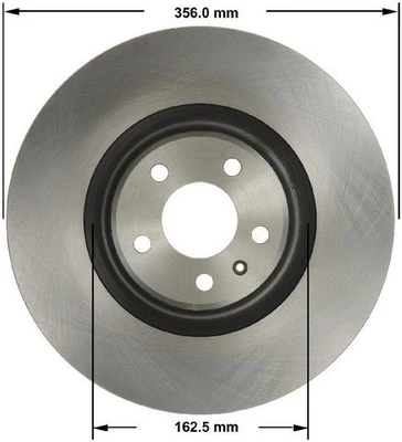 Bendix PRT6185 BENDIX Disc Brake Rotor For 12-18 A6 A6 Quattro A7 Quattro S4 - Image 1 of 4
