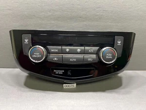 2017-2019 Nissan Rogue Ac Heater Climate Control 27500 6ma0a CFGGW - Foto 1 di 5