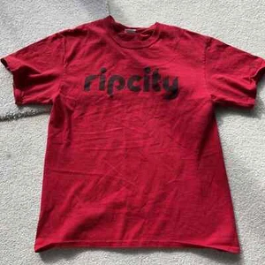 Portland Trail Blazers T-Shirt rot Gr. Large Rip City Tee moda center - Bild 1 von 5