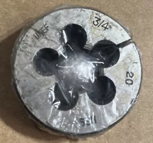 Interstate, 3/4-20 UNEF High Speed Steel Round Adjustable Die, 315-1302 - Picture 1 of 4