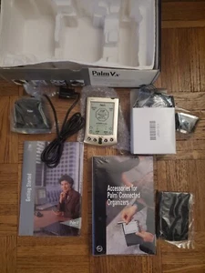 Vtg 1999 Palm Vx Handheld Ultra Slim PDA Organizer w/ Sealed Contents In Gold - Picture 1 of 13