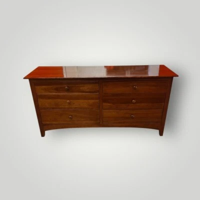 Ethan Allen American Impressions Dresser 6 Drawer #24-5403 #224 Autumn Cherry  - Image 1 of 4