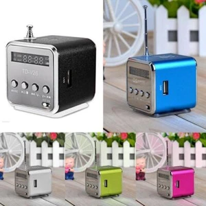 1 szt. TD-V26 Przenośny mini głośnik Odtwarzacz muzyczny FM TF MP3 USB Micro Radio UK - Zdjęcie 1 z 18