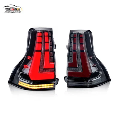 USED Sequential LED Tail Lights Rear Brake Lamps Smoke For Lexus GX460 2018-2021 Foto 1 de 4