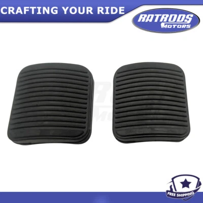 NEW For Jeep Wrangler YJ TJ Cherokee XJ Clutch Pedal Pads Cover Black 52002750 — 第 1/4 张图片
