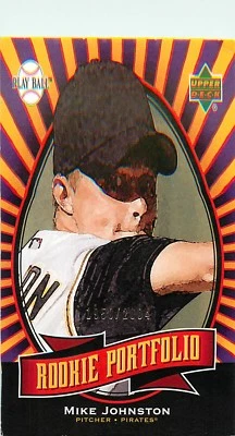 2004 UPPER DECK PLAY BALL BASEBALL CARD #154 MIKE JOHNSTON RP RC 1950/2004 - Image 1 of 2