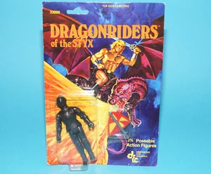 DRAGONRIDERS OF THE STYX THE BLACK KNIGHT MOC MOSC US CARD 1982 DFC DIMENSION... - Picture 1 of 11