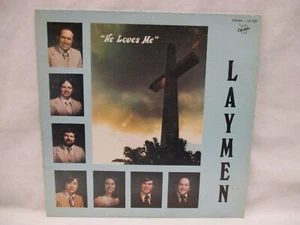 The Laymen Quartet He Loves Me 70's Record JACKET ONLY Southern Gospel Malden MO - Picture 1 of 2