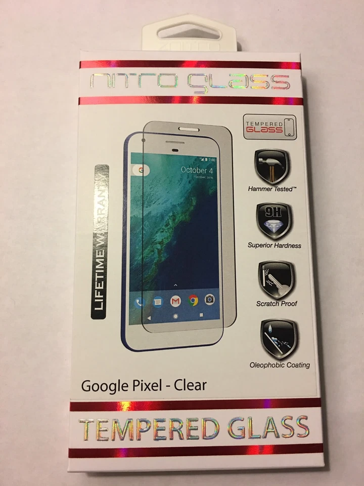 Protector Pantalla Cristal Templado ZNITRO para Google Pixel, Transparente Foto 1 de 4