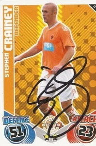 STEPHEN CRAINEY* SIGNED BLACKPOOL 2010/2011 MATCH ATTAX TRADING CARD+COA - Picture 1 of 1