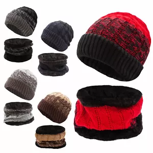 Cofia Cuello Bufanda De Piel Sintética Set Unisex Gorra Sombrero TOOCOOL TM-2152 - Imagen 1 de 13