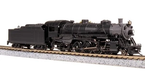 Locomotiva a vapore Broadway Limited 7866 scala N senza lettere USRA Light Mikado - Foto 1 di 11