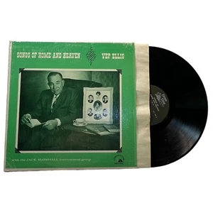 Vep Ellis Songs of Home and Heaven Vinyl LP Gospel Cornerstone 803 VG+ in Shrink - Imagen 1 de 6