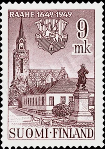Finland #Mi374 MH 1949 Anniversary Raahe City Brahestad [286] - Picture 1 of 1