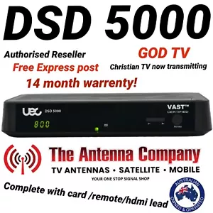 VAST Decoder Satellite Receiver UEC Altech 2024 UEC DSD 5000 RV with vast card - Picture 1 of 5