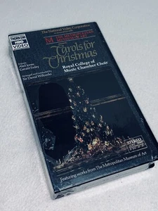 Carols For Christmas Royal College of Music Metropolitan Museum of Art VHS New - Bild 1 von 7