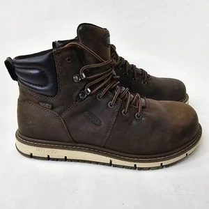 Keen | Utility Akron Mid Waterproof Work Boots, Size 8.5 - Picture 1 of 5
