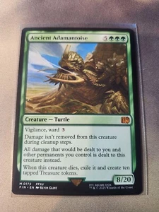 Magic the Gathering Final Fantasy Card Ancient Adamantoise - Picture 1 of 2