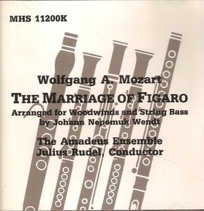 Wolfgang A. Mozart "The Marriage of Figaro" CD Musical Heritage Society #11200K  - Picture 1 of 2