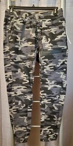 Neu Ring of Fire Left out Moto Cargo HERREN STRETCH JOGGINGHOSE Camouflage Grau Camouflage - Bild 1 von 5