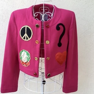 Giacca Corta Moschino Cheap and Chic Vintage Anni 80 - Foto 1 di 21