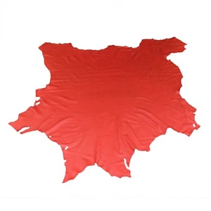 Glacier Wear Elk Leather Nappa Top Grain Rose Red lth1658 - Picture 1 of 4