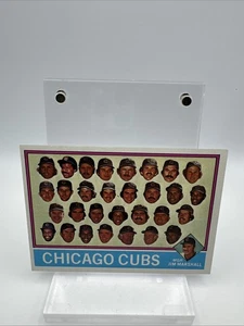 1976 Topps #277 Chicago Cubs Team Checklist Jim Marshall - Picture 1 of 2