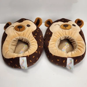 Squishmallows Hans the Hedgehog Kids Slippers Size 2-3 - Picture 1 of 7