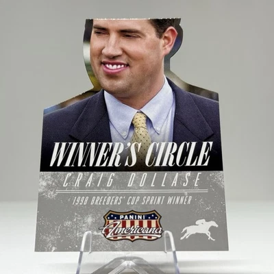 2015 Panini Americana CRAIG DOLLASE Winner's Circle #10 Die-Cut - Image 1 of 2