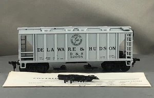 Roundhouse/Limited Run - Delaware Hudson - 2 Bay Covered Hopper + Wgt # 12058 - Picture 1 of 6