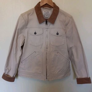Filson giacca donna velluto a coste colletto e polsini colore sabbia, taglia M usata in ottime condizioni leggera - Foto 1 di 8