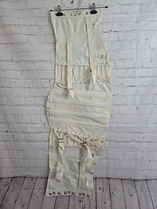 Vtg OTC PROFESSIONAL SUPPORT CORSET GIRDLE Sz 42 Hooks Buckles 50s Mid Century - Picture 1 of 6