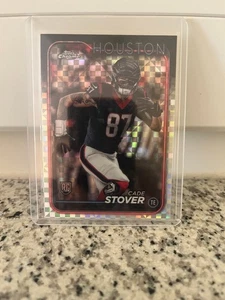 Topps Chrome 2024 NFL Cade Stover RC X-Fractor #236 - Bild 1 von 2