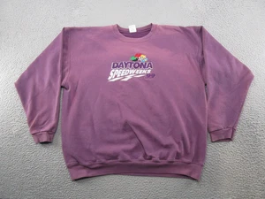 Sudadera De Colección Años 90 Daytona Speedweeks Nascar Bordada Cuello Redondo Talla 2X Desteñida - Imagen 1 de 11