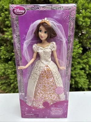 Disney Store принцесса классическая кукла коллекции Rapunzel свадебное платье редкая - Изображение 1 из 4