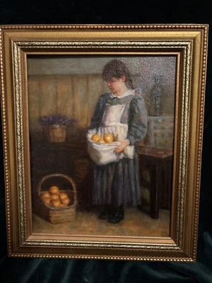 Morgan Weistling - Lemon Girl- Framed Print 10” X 12” Foto 1 de 4