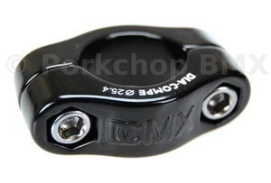 Dia-Compe MX 2 PIECE BMX bicycle seat clamp - 25.4mm (1") BLACK - Picture 1 of 1