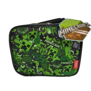Thermos Minecraft Creeper Niños Suave Aislado Lunch Box Bolsa Verde PVC Gratis Nuevo - Imagen 1 de 16