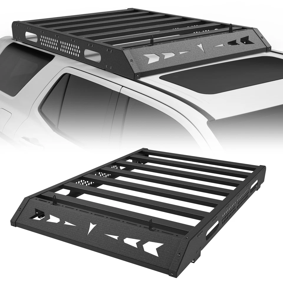Roof Rack Cargo Platform Aluminum Fit For 2010 to 2024 Toyota 4Runner 5th Gen Foto 1 de 4