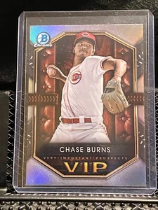 Chase Burns 2025 Bowman Prospettive molto importanti #VIP-7 - Reds - Foto 1 di 2