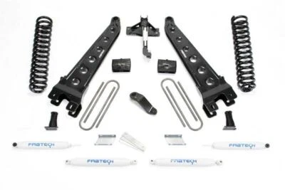 Fabtech K2335 for 2017-19 Ford F450/550 4WD 6in Radius Arm System W/perf. Shocks - Image 1 of 4
