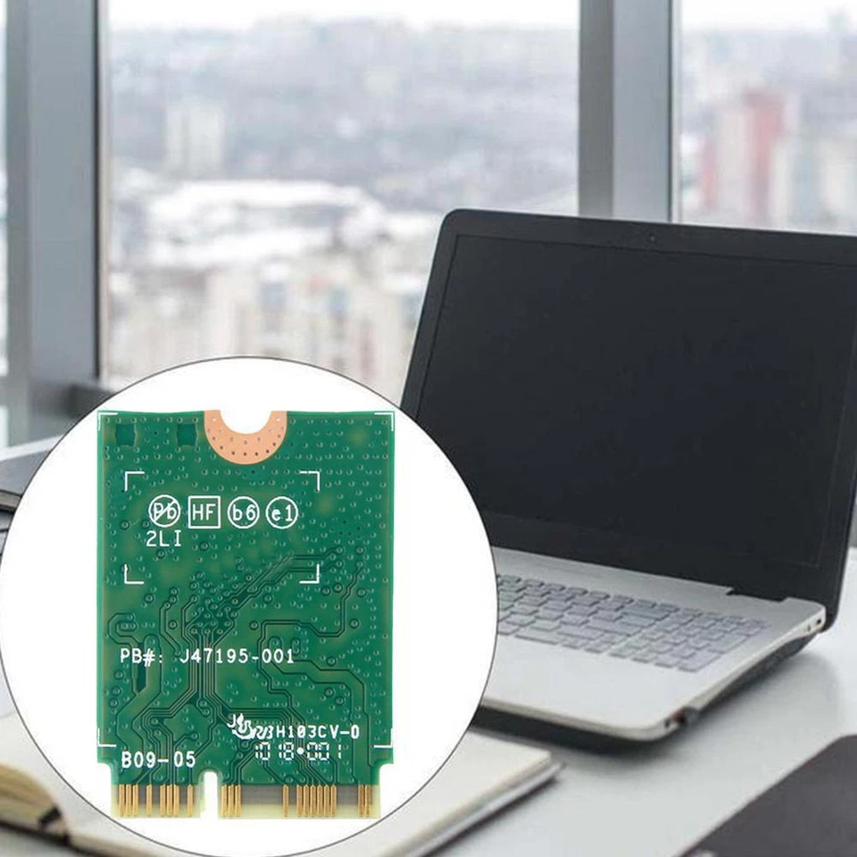 Intel Dual Band-AC 9560 9560NGW NGFF 1^73Gbps BT5^0 I2Y1 M^2 Card Wifi New DE🔥 - Bild 1 von 4