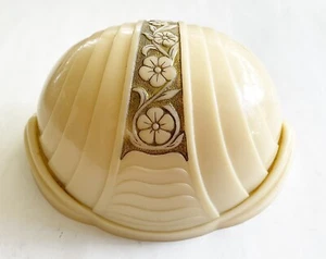 Antique Celluloid Jewelry Ring Box - Picture 1 of 6