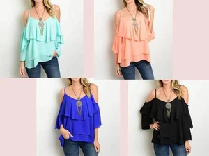 Top 4 colores fuera del hombro RT5-CN221RT4-CN290224,RT9-CN290226,RT4-CN290230 - Imagen 1 de 9