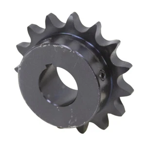 Piñón de cadena de rodillos de paso de 24 dientes 1-1/2" diámetro 60BS24H-1-1/2 1-2125-24-K - Imagen 1 de 2