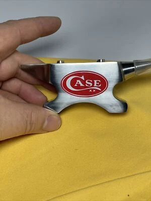 Case XX USA Double Horn Anvil Knife Display With Magnets To Hold Knife Very nice