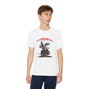 Train Lover Youth Tee, Boys Train Graphic T-Shirt, Perfect Gift for Little [...] - Picture 1 of 5