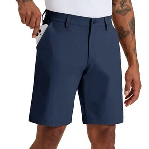 Men's Golf Shorts Stretch Work Dress Shorts Quick Dry Hiking Athletic Casual ... - Picture 1 of 7