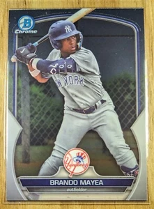 2023 Brando Meyea Bowman Draft Chrome MLB New York Yankees Baseball Card  BDC-66 - Picture 1 of 2