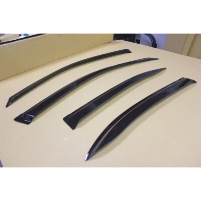 FOR Honda Civic 4DR Side Window Visor Sun Rain Guard Shield Vent Deflector 01-05 - Imagem 1 de 4